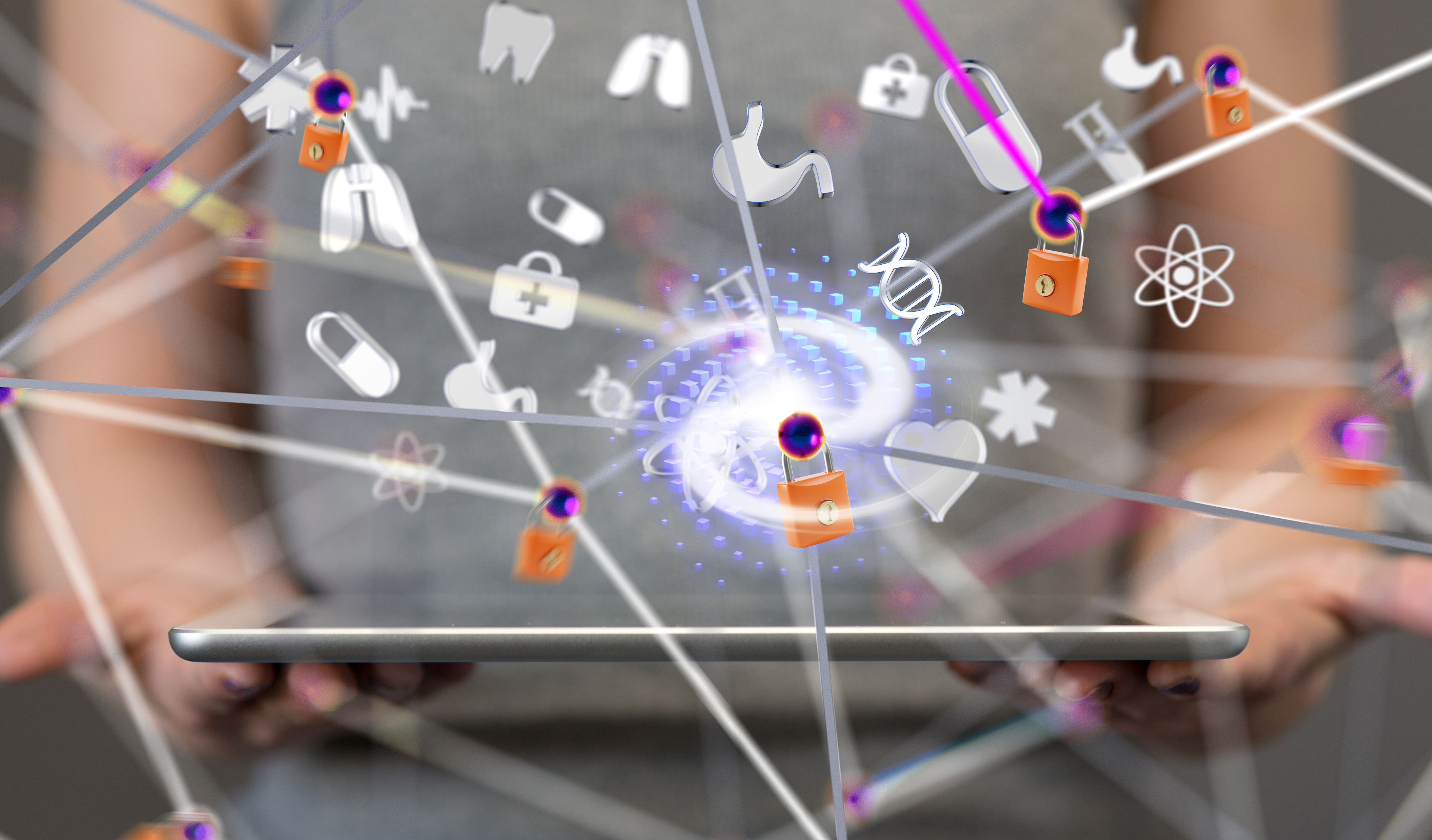 Federated node network illustration